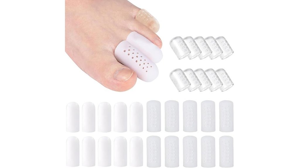 thirty pack silicone toe protectors