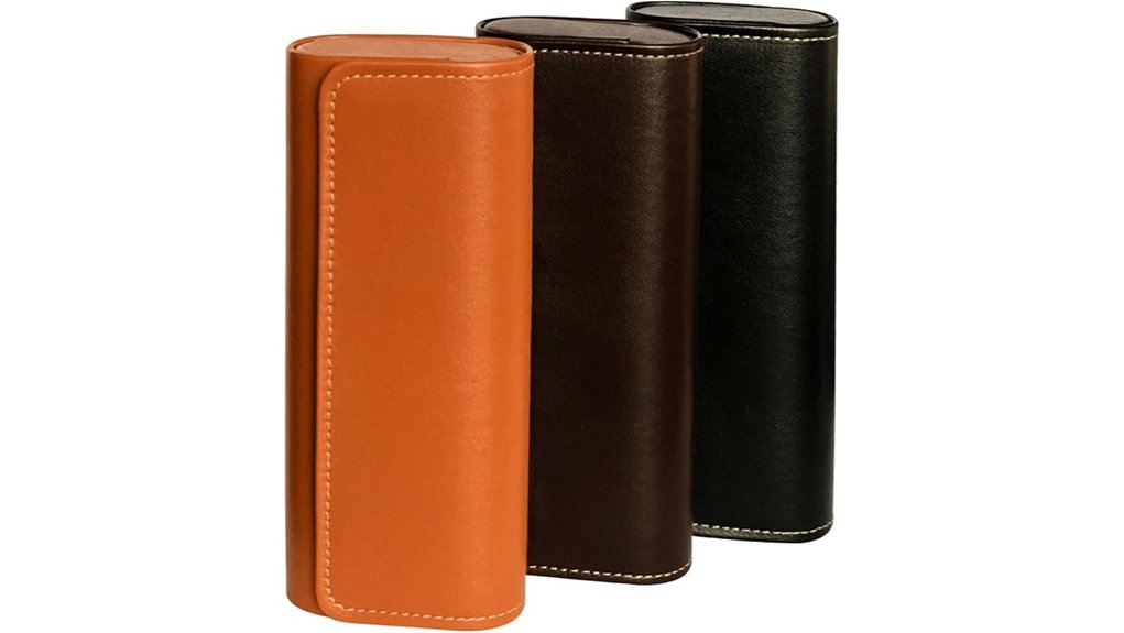 three pack hard shell eyeglass cases