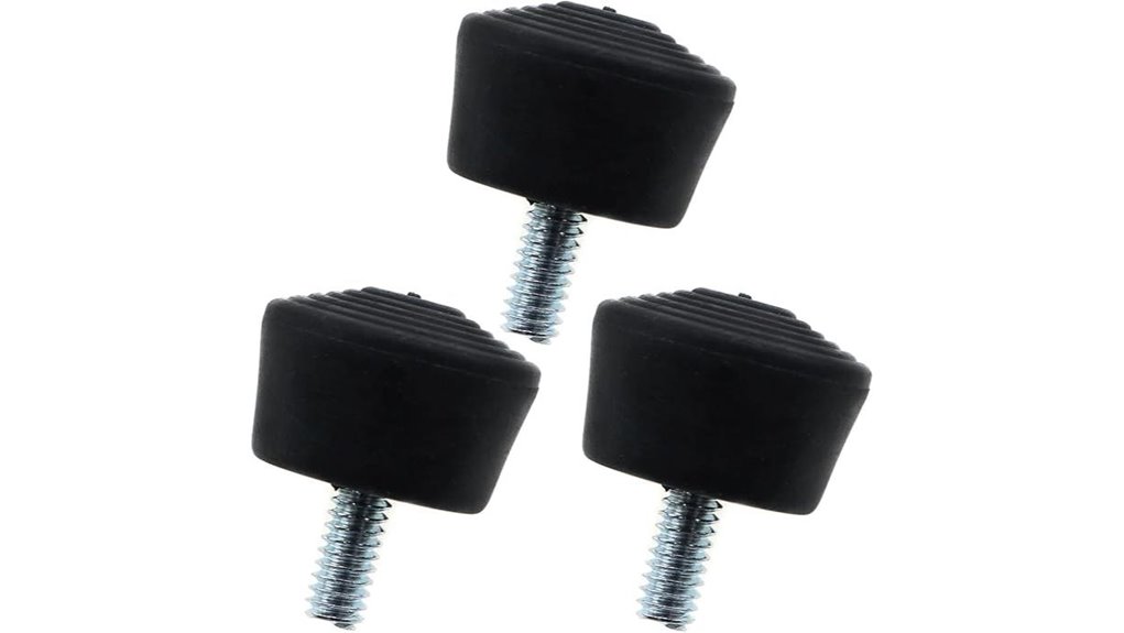 three piece antislip tripod spikes