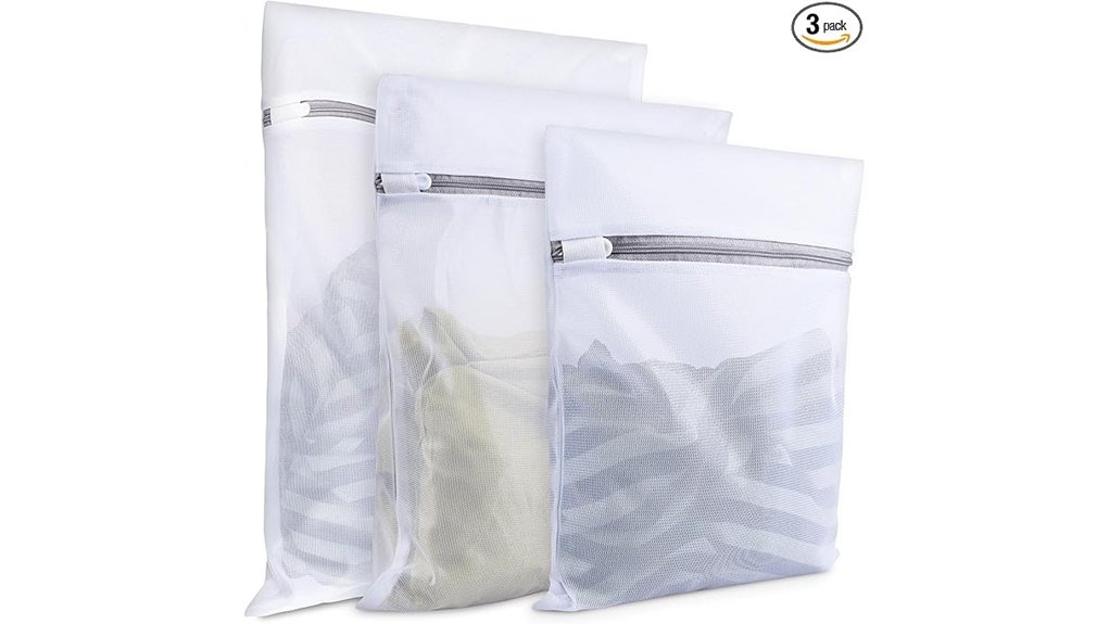 three size mesh laundry bags