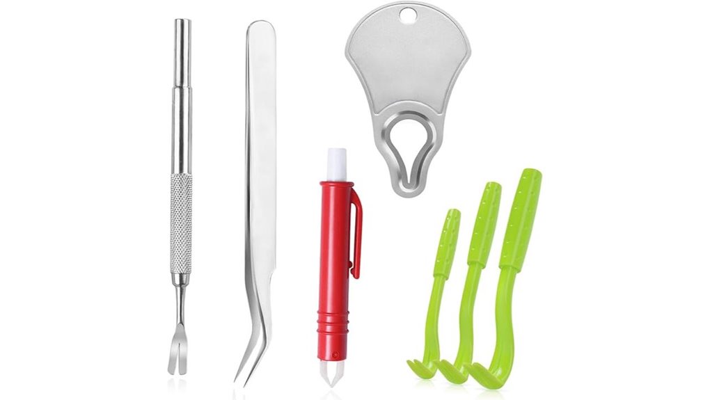 tick removal tweezers kit