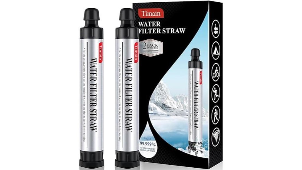 timain 4 stage water straws