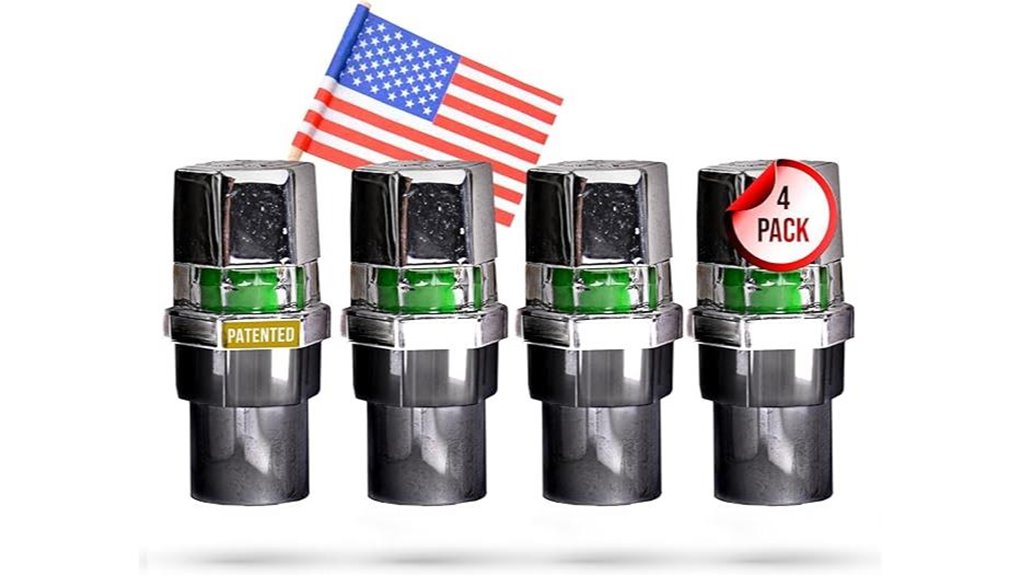 tire pressure monitoring valve caps