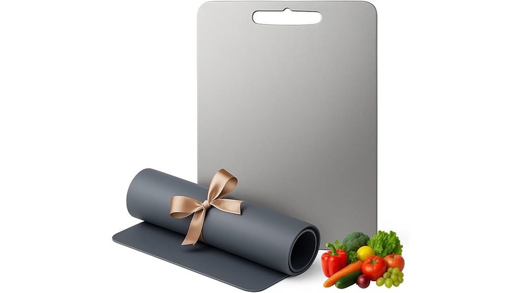 titanium board with silicone