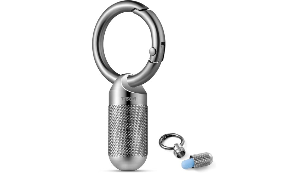 titanium waterproof tiny pillholder