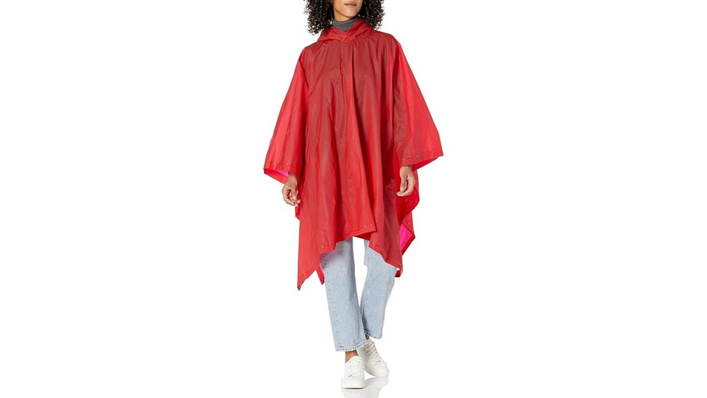 totes adult rain poncho