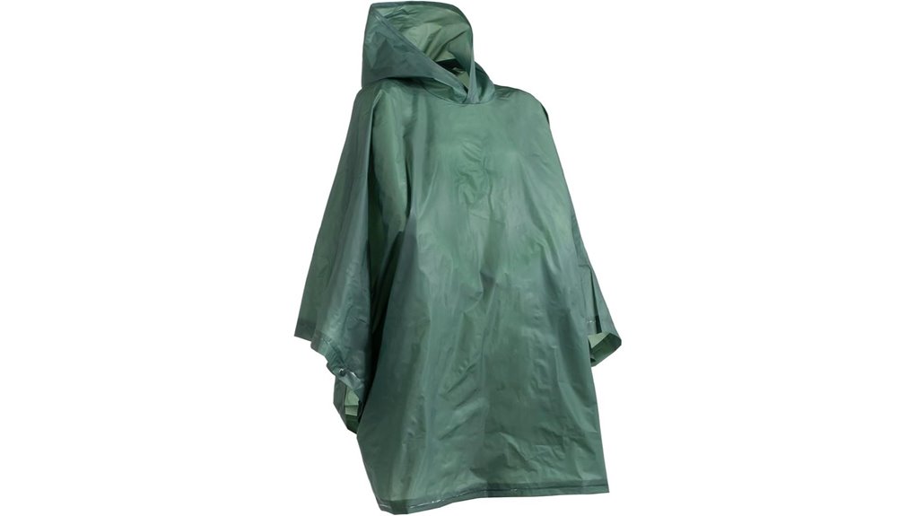 totes adult rain poncho