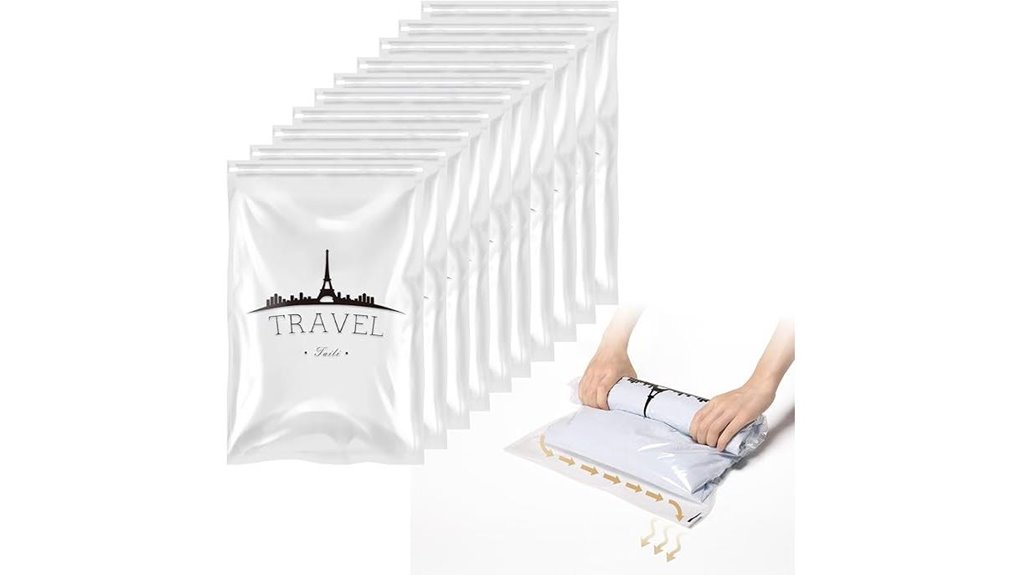 travel compression packing bags