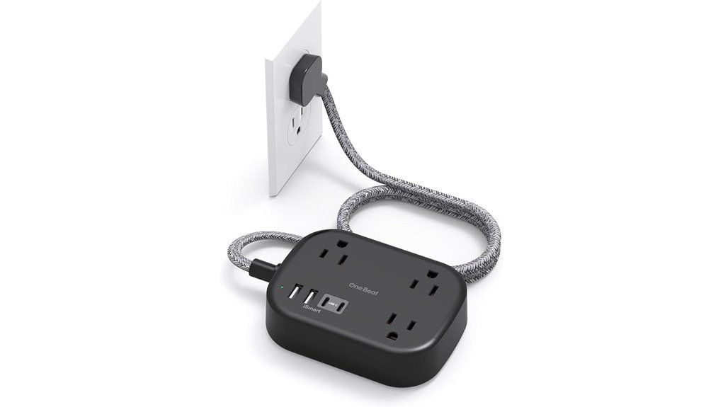 travel power strip with usb c
