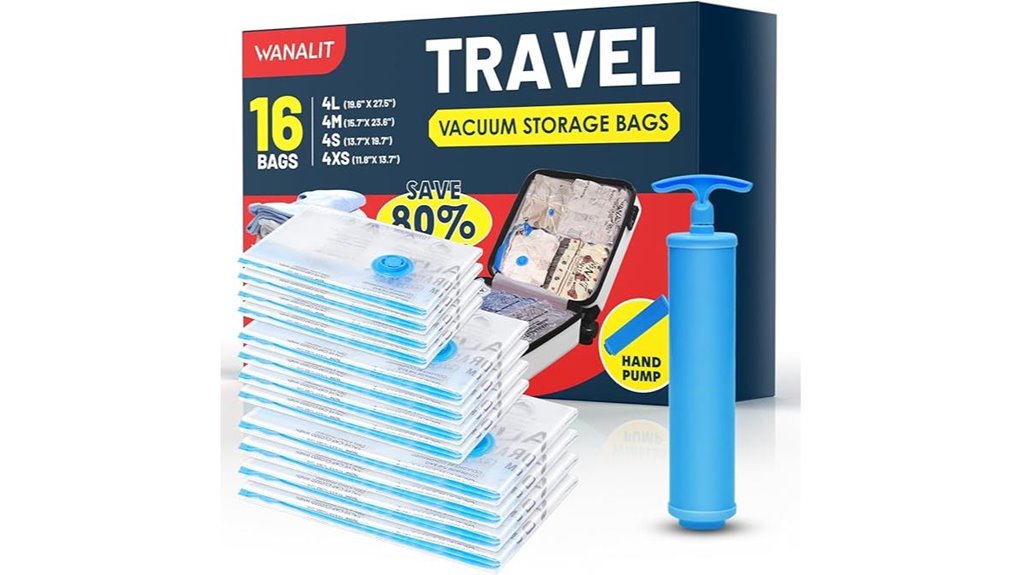 travel vacuum storage bags
