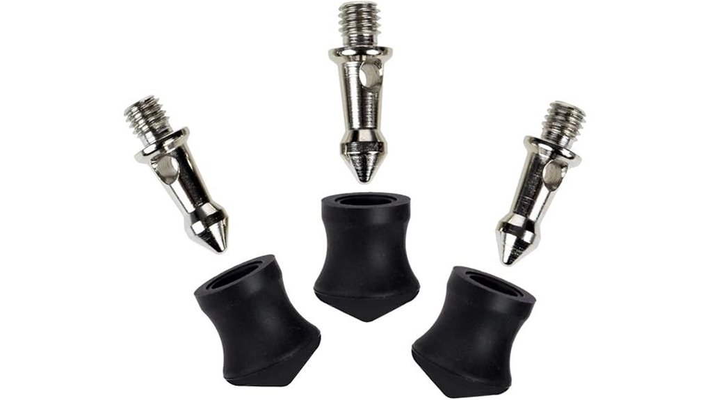 tripod spikes and boots