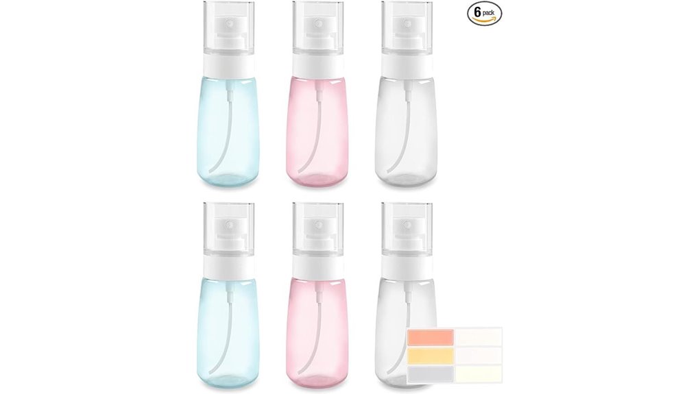 tsa approved 60ml travel sprays