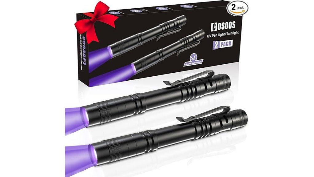 two pack 395nm uv pens
