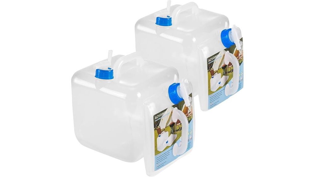 two pack 5l spigot containers