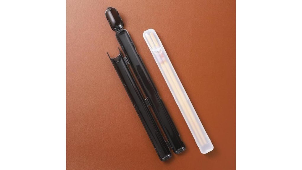 two pack chopsticks travel case