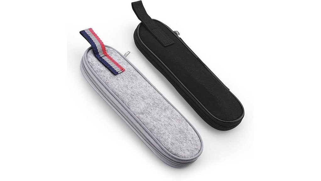 two pack felt utensil pouch