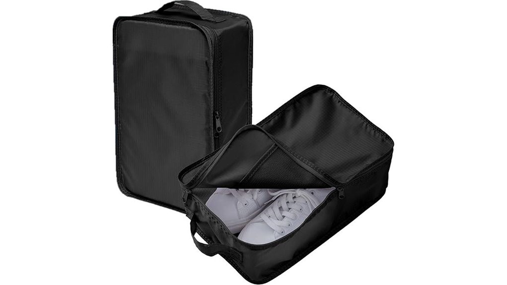 two pack handled shoe bags