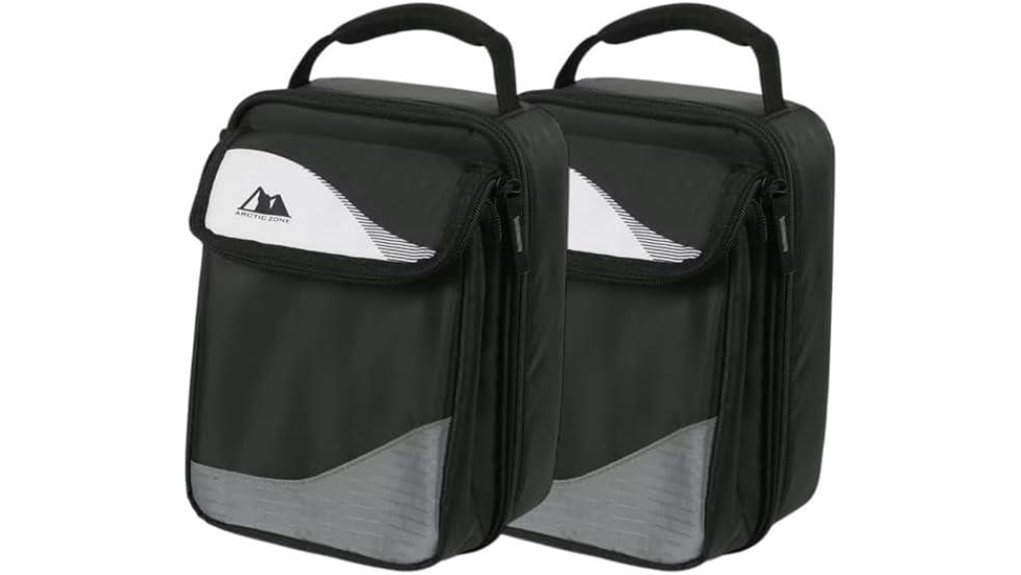 two pack hardbody insulated lunchbox