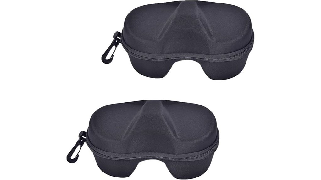two pack portable mask case