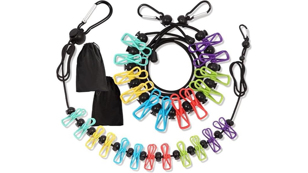 two pack retractable travel line