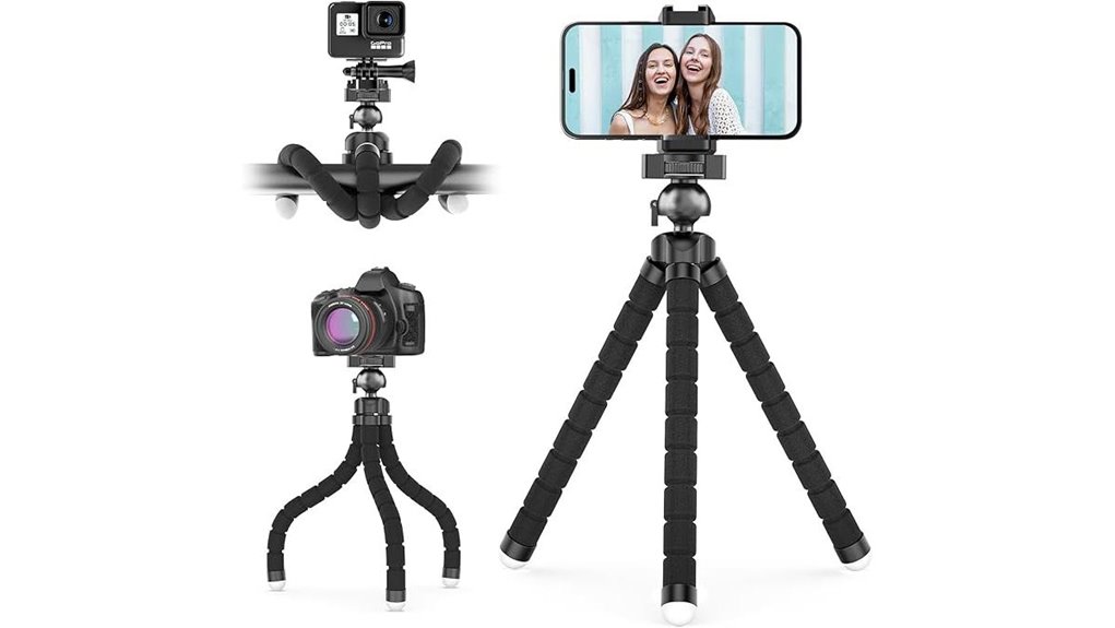 ubeesize phone tripod remote