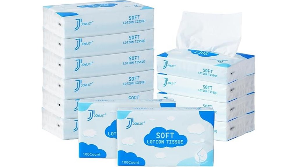 ultra soft 3 ply facial tissues