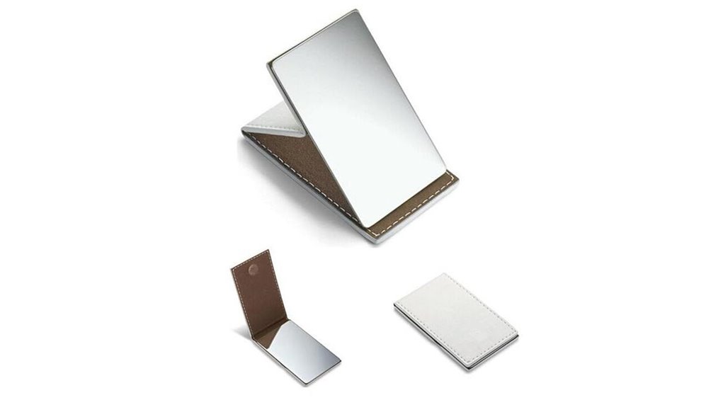 ultra thin shatterproof folding mirror