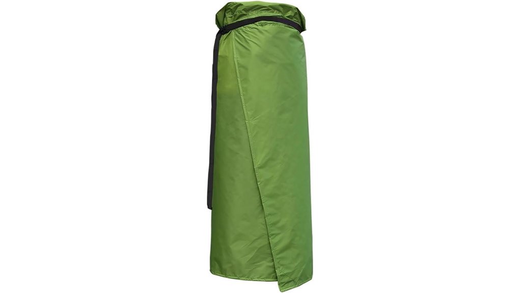 ultralight adjustable rain skirt