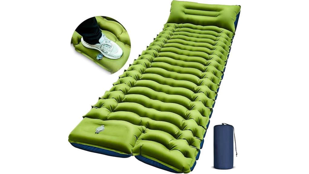 ultralight inflatable sleeping pad