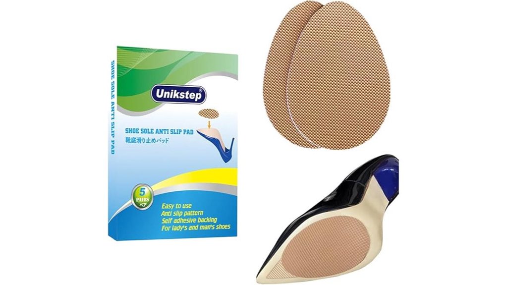unikstep five pair anti slip soles
