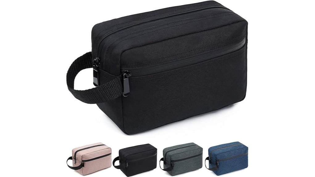 unisex travel toiletry organizer pouch