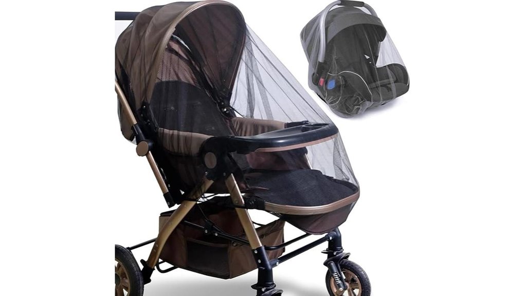 universal 2 pack stroller net