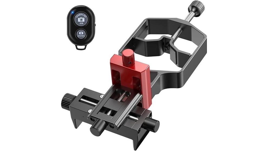 universal 3 axis smartphone digiscoping adapter