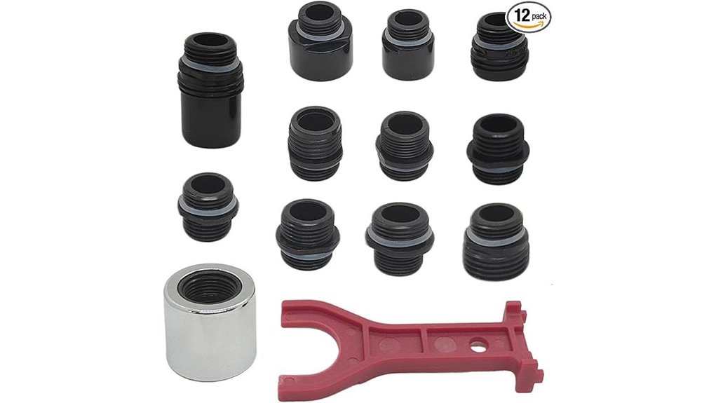 universal pull down faucet adapters