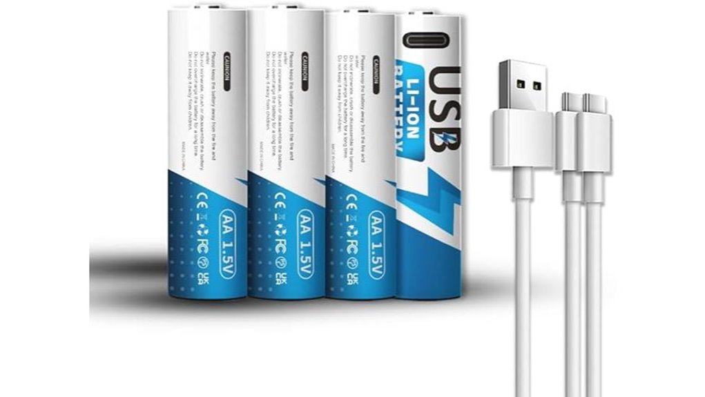 usb c 2600 mwh aa pack