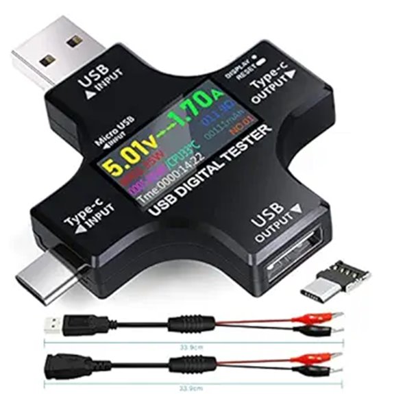 usb c 2 in 1 power tester