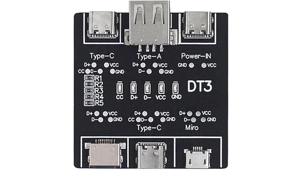 usb c cable tester board