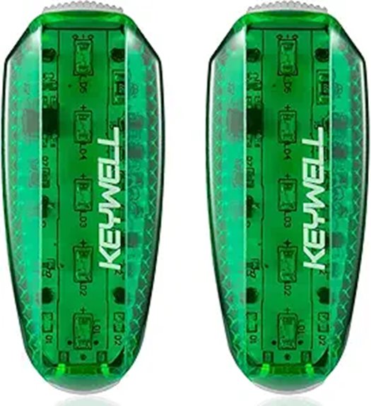 usb c rechargeable clip on leds