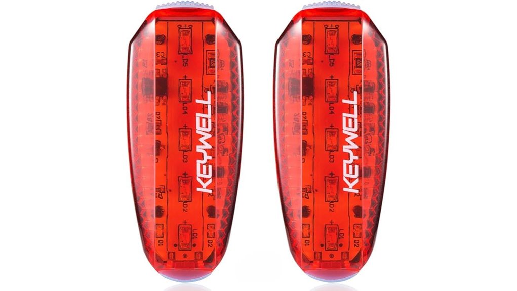 usb c rechargeable clip on leds