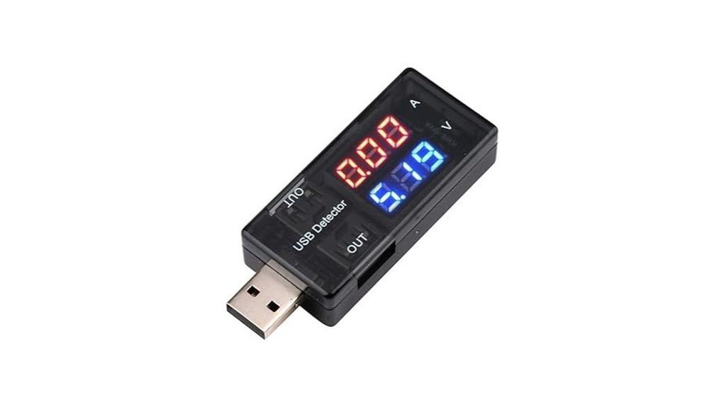 usb voltage current tester
