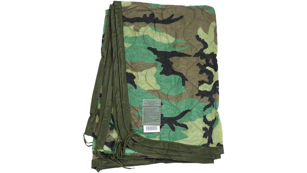 usgi woodland m81 poncho liner