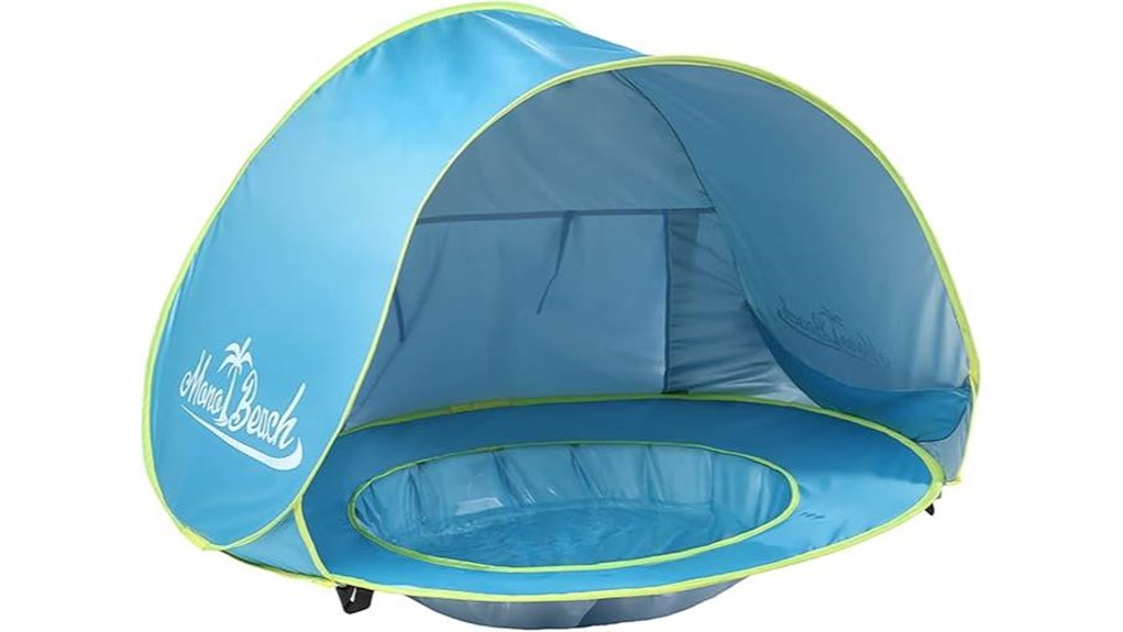 uv baby beach tent