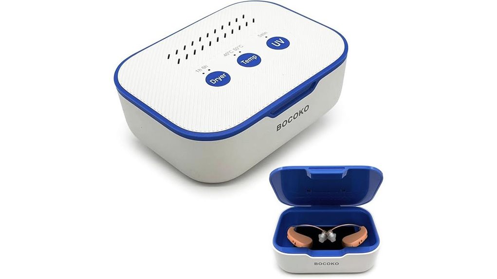 uv c hearing aid dehumidifier