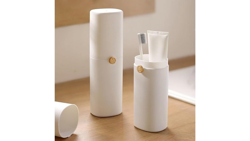 ventilated travel toothbrush case