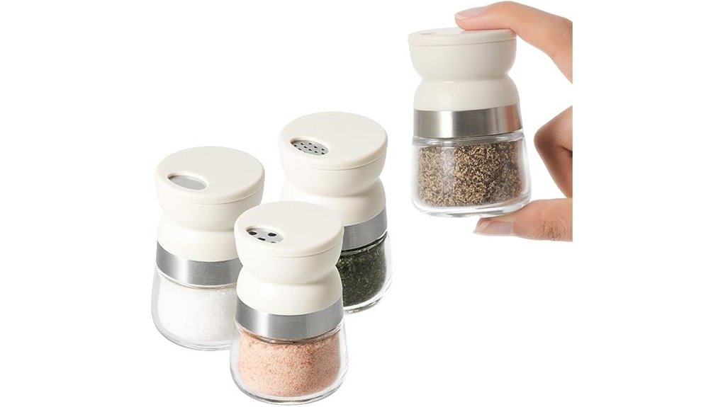 vucchini four pack salt shakers