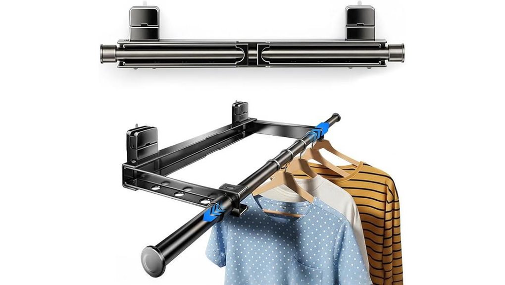 wall mounted foldable suction dryrack