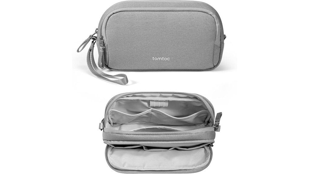 water resistant electronics travel organizer pouch
