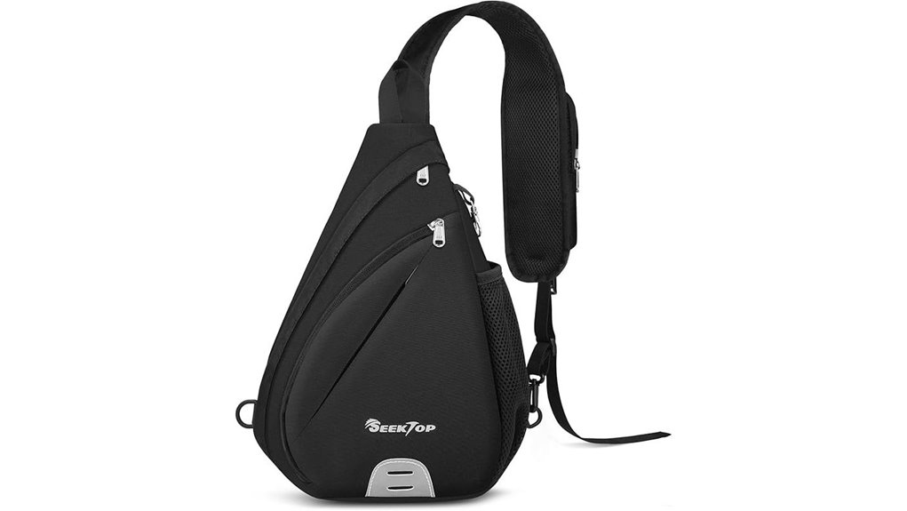 waterproof anti theft rfid sling bag