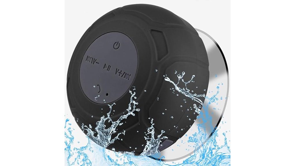 waterproof bluetooth shower speaker