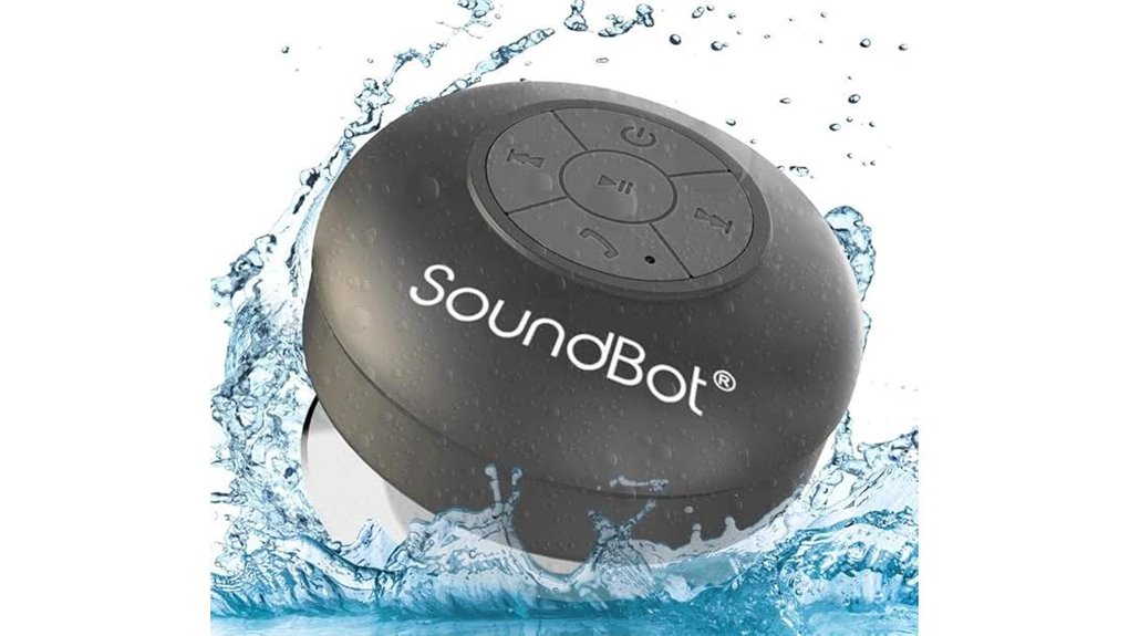 waterproof bluetooth shower speaker